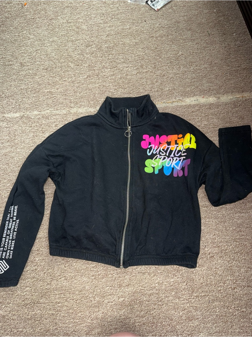 Size M kids Justice jacket